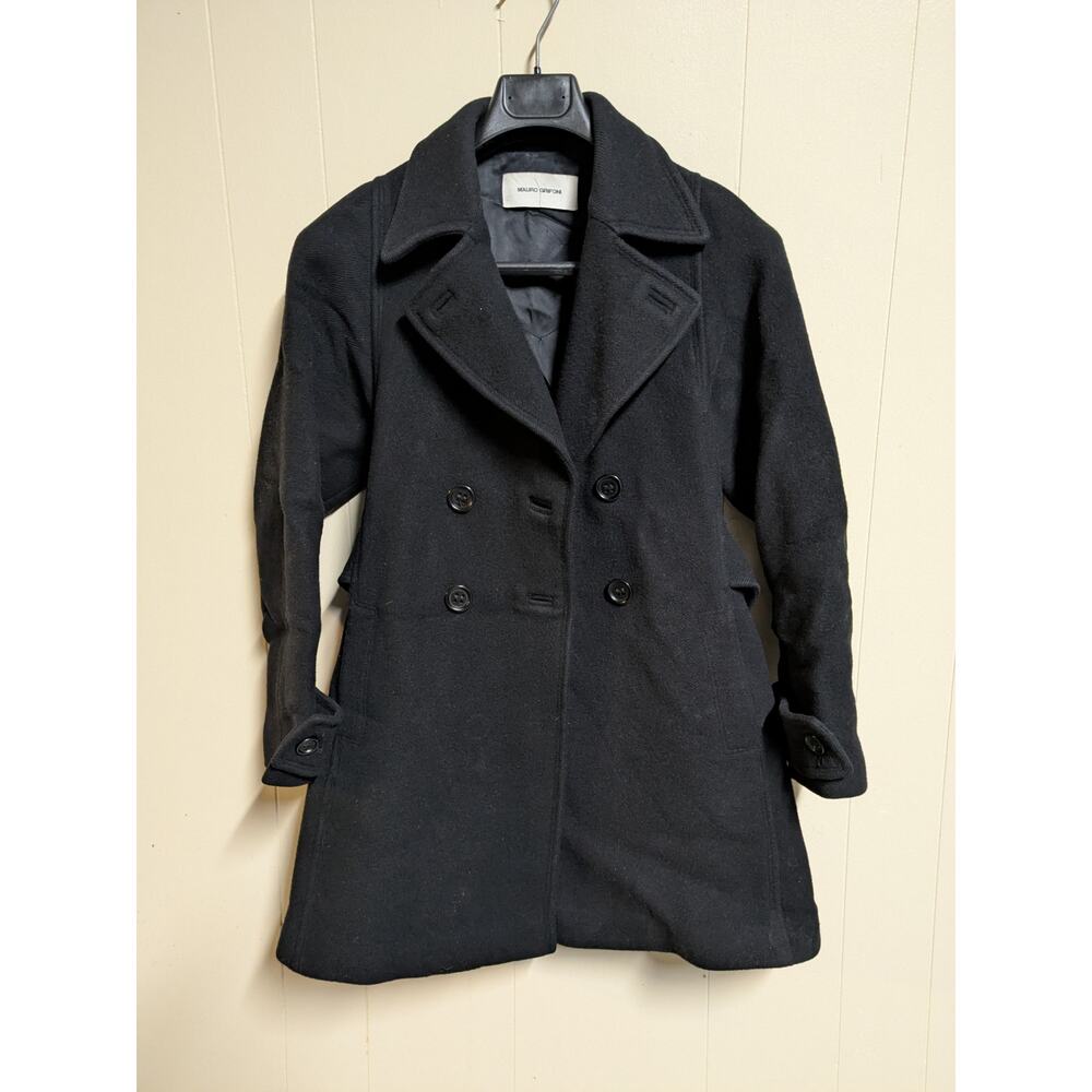Mauro Grifoni - Trench Coat / Black / Size 38 or Small